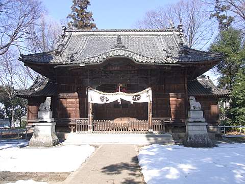 墨坂神社拝殿